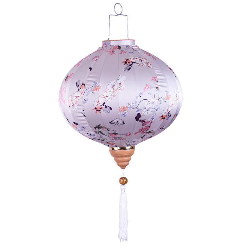 Вьетнамский фонарик 16" Шар серый 221 Вьетнамский фонарик 16" Шар серый 221