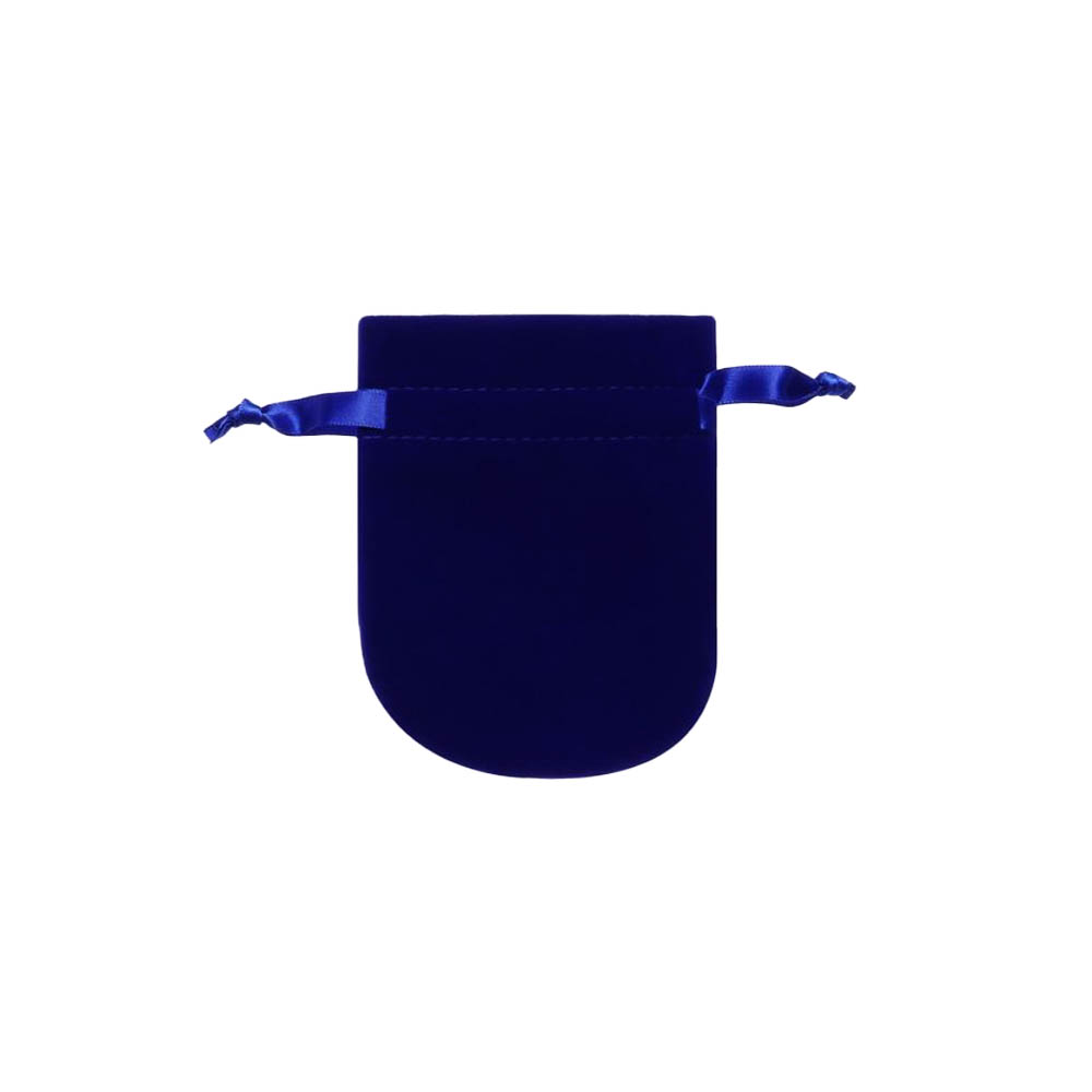 Мешочек велюровый 7,5х9 см, темно-синий Мешочек велюровый 7,5х9 см, темно-синий