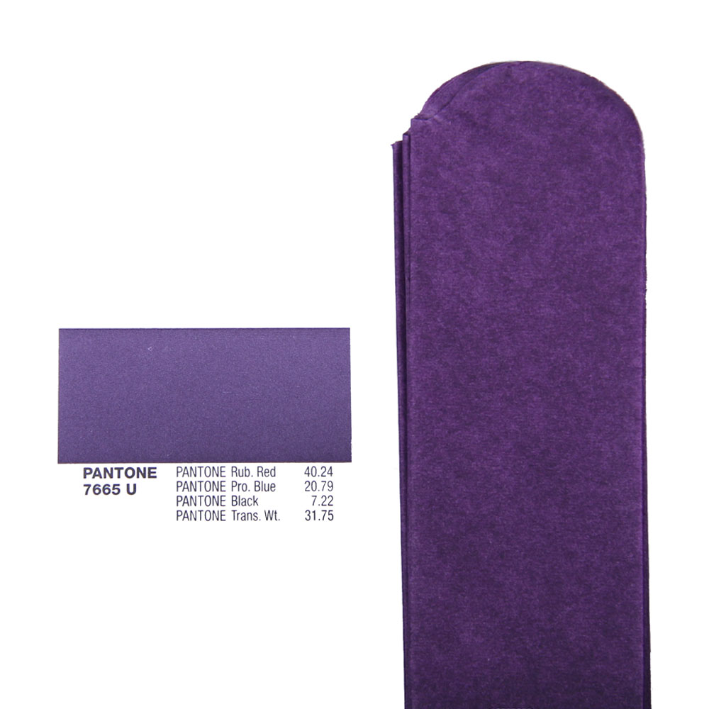 Помпон из бумаги 15 см фиолетовый