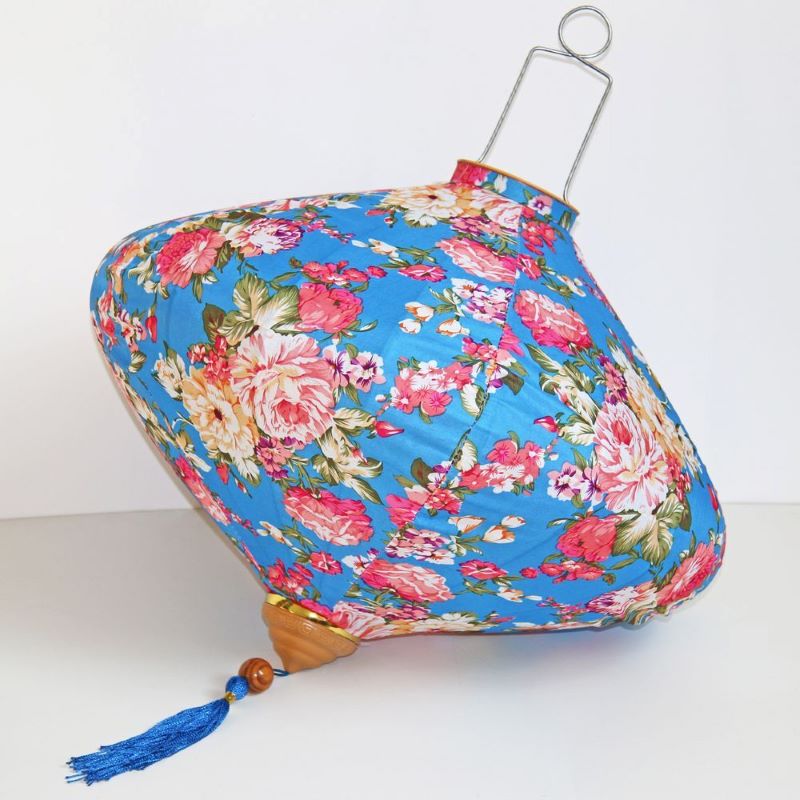 Вьетнамский фонарик 12" Лук синий 811 Вьетнамский фонарик 12" Лук синий 811