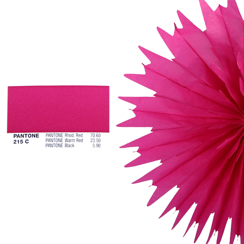 Снежинка обьемная 50 см малиновый Снежинка обьемная 50 см малиновый