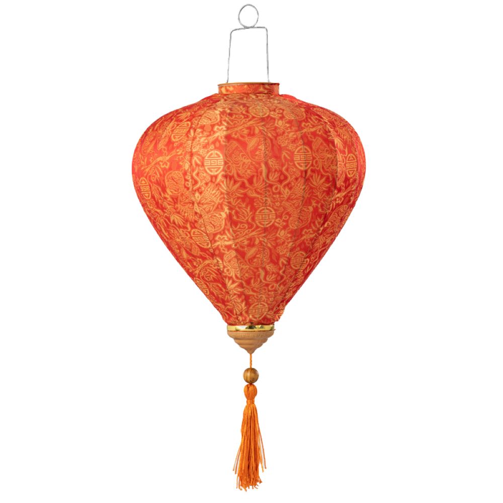 Вьетнамский фонарик 12" Чеснок оранжевый 761 Вьетнамский фонарик 12" Чеснок оранжевый 761