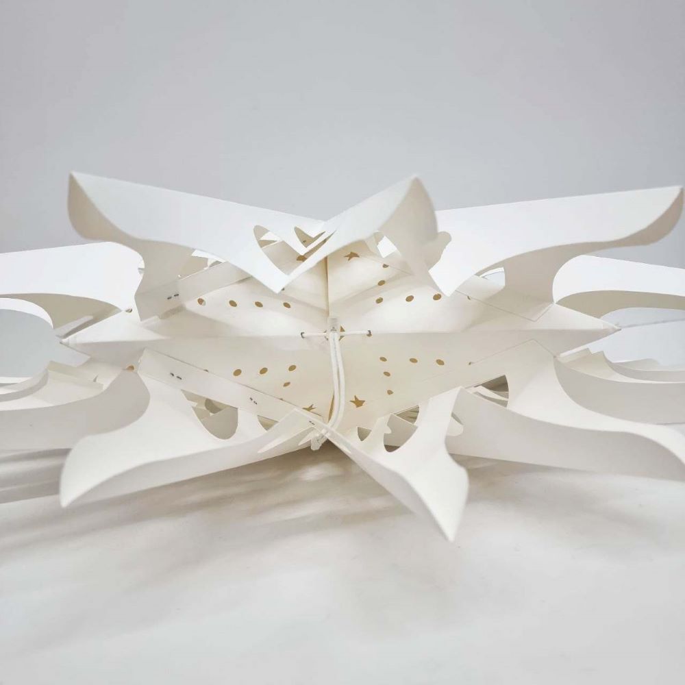 Снежинка 60 см №1, белый Снежинка 60 см №1, белый