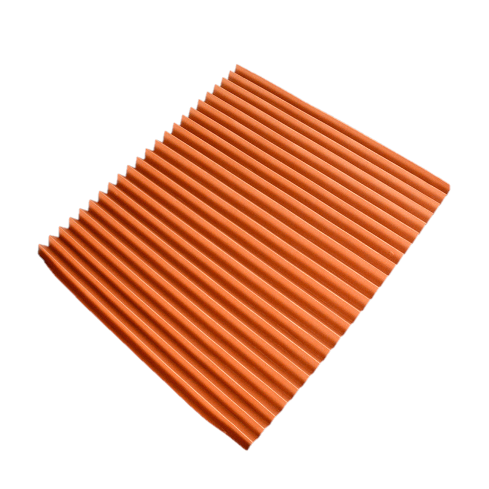 Гофрокартон рулонный,декоративный 35см х 5м, оранжевый Гофрокартон рулонный,декоративный 35см х 5м, оранжевый