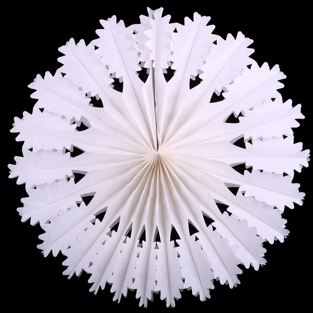 Снежинка ажурная 50 см белый Снежинка ажурная 50 см белый