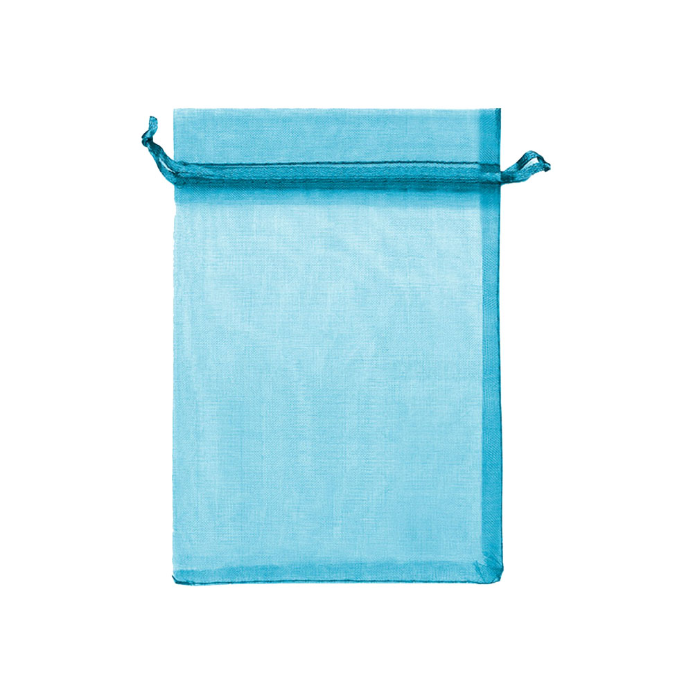 Мешочек из органзы 15 х 22 см синий  Мешочек из органзы 15 х 22 см синий