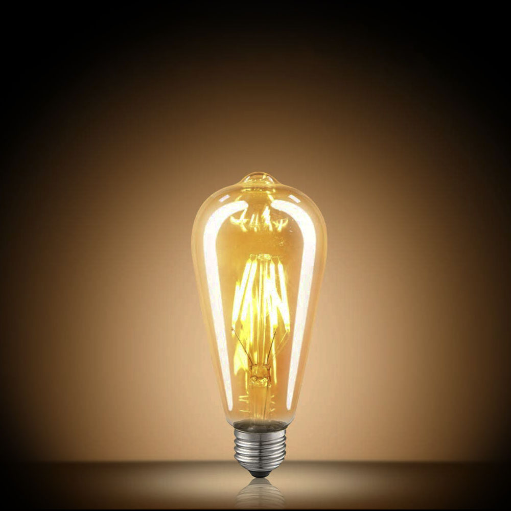 Лампа филаментная ST64 темная E27 W4 K2700 Лампа филаментная ST64 темная E27 W4 K2700