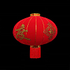 Китайский фонарь эконом d-44 см, Триумф