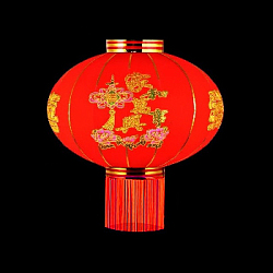Китайский фонарь эконом d-64 см, Гармония