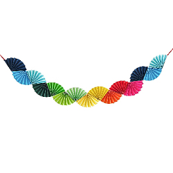 Гирлянда "Веера-зигзаг" 170х20 см, №2