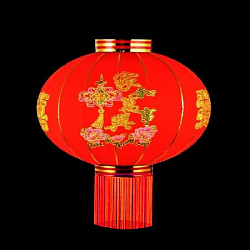 Китайский фонарь эконом d-44 см, Гармония