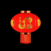 Китайский фонарь эконом d-54 см, Амбиции