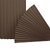 Веер-гармошка 180г/м 80 см, коричневый