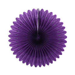 Фант с перфорацией 40 см фиолетовый