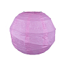 Подвесной фонарик Спираль 20 см розовый