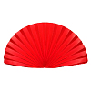 Веер-гармошка 160г/м 60 см, ярко-красный