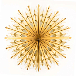 Фант фольгированный 45 см золото