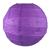 Подвесной фонарик Спираль 35 см фиолетовый
