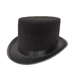 Шляпа Цилиндр, черный